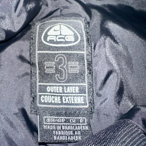 Nike ACG Black Snow Pants - Picture 3 of 6